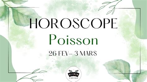 ♓ Poisson ♓ Horoscope🔮 Semaine Du 26 Février Au 3 Mars 2024 🔮 Youtube