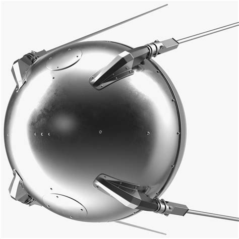 Sputnik First Artificial Earth Satellite D Model Ds Blend