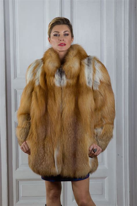 The Red Fox Fur Coat Story Vintage S Red Fox Fur Coat