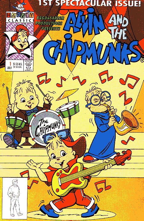 Alvin and the Chipmunks Vol 1 | Harvey Comics Database Wiki | Fandom