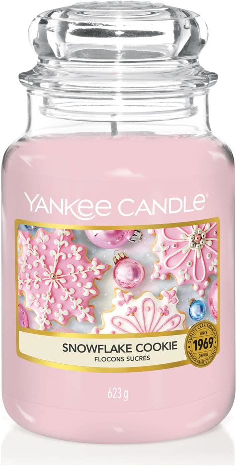 Yankee Candle bougie parfumée Cookie de Noël Format jarre Bougie