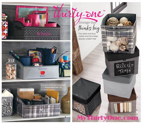 31 Thirty One Gifts Your Way Collection Includes The Bin Cube