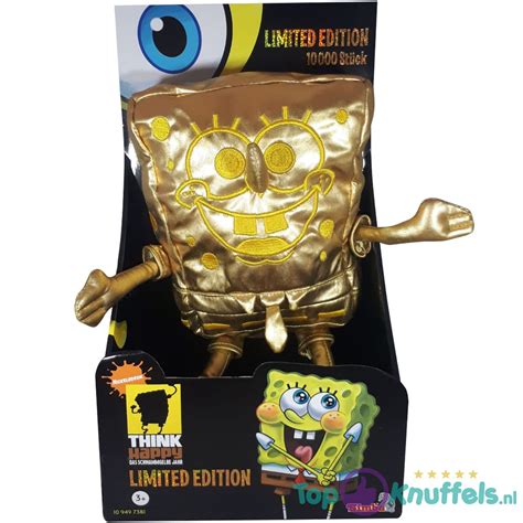 Spongebob Squarepants Goud Limited Edition Kopen Topknuffels Nl