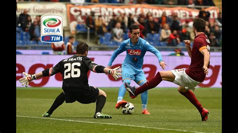 Roma 1 0 Napoli Highlights Giornata 29 Serie A Tim 2014 15 Youtube