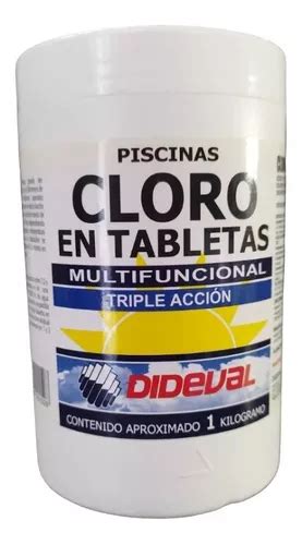 Cloro En Tabletas Triple Acci N Piscinas Kg