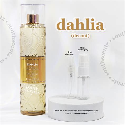 Dahlia Rare Scent Bath And Body Works Bbw Ml Ml Southscentz Shopee