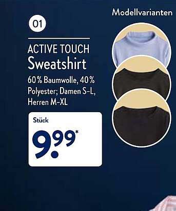 Active Touch Sweatshirt Angebot Bei ALDI Nord