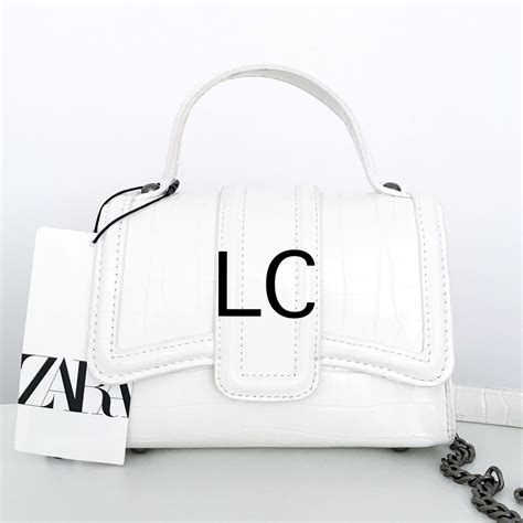 Bolsa Zara Branca Mini City Bolsa De Ombro Feminina Zara Nunca Usado