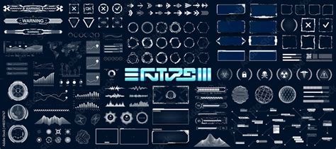 HUD Box Digital Elements For Futuristic UI UX And GUI Projects Hi