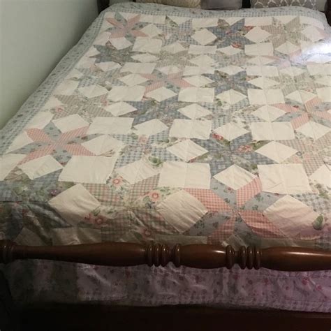 8 Point Star Quilt - Etsy