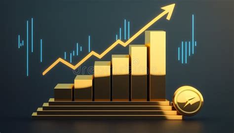 captivating image   currency trading chart representing  economic success   company