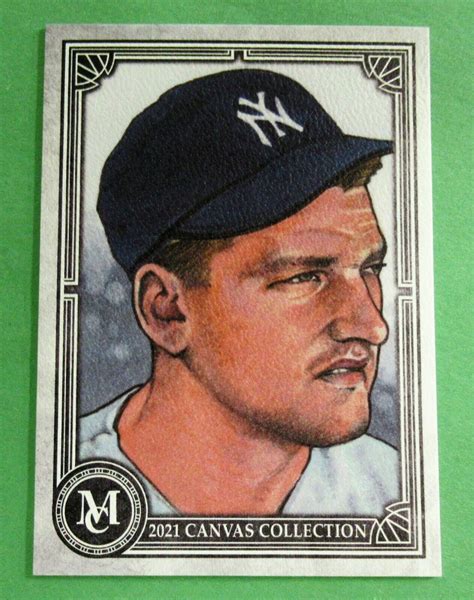 2021 Topps Museum Collection Canvas Collection Reprints Ccr 2 Roger