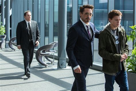 Robert Downey Jr And Tom Holland In Spiderman Homecoming Wallpaper Hd