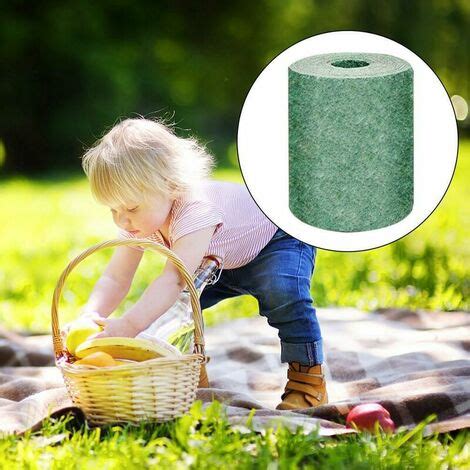 AlwaysH Grass Seed Mat Roll, 10FT Biodegradable Grass Growing Mat, Grass Seed Mat Fertilizer ...