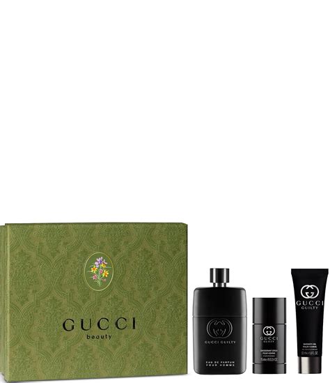 Gucci Men's 3-Pc. Guilty Eau de Parfum Spring Gift Set | Dillard's