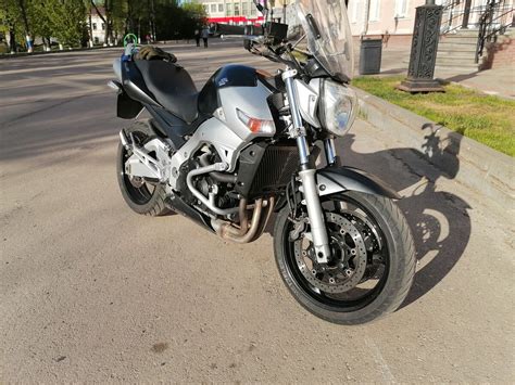 Купить б у Suzuki GSR 400 инжектор 6 передач в Княгинино серебристый naked bike 2006 года на