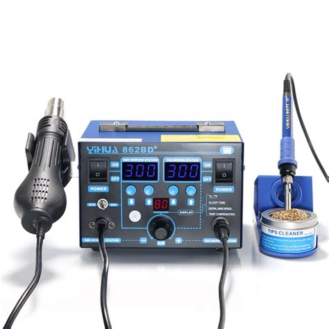 Yihua Bd Eu V High Power In Hot Air Rework Soldering Station With Imported Heater For