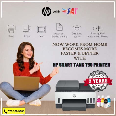 Hp Smart Tank Wi Fi All In One Printer Duplexer With Adf And Smart