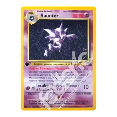 006 062 Haunter Holo Prima Edizione IT MINT Federicstore