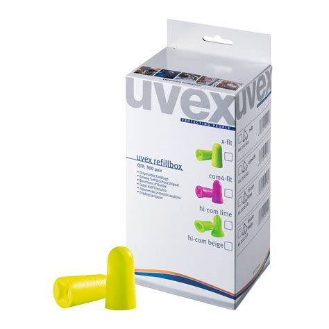 uvex x fit Ohrstöpsel 37 dB Schaumstoff 300 Paar office discount