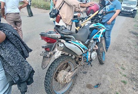 Motociclista Es Impactado Por Un Autom Vil En Actopan Veracruz