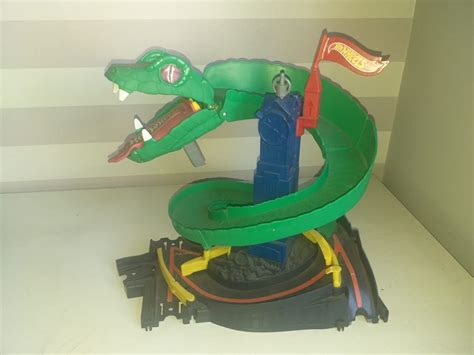 Pista Ataque De Cobra Hot Wheels Mattel Brinquedo Mattel Usado 78080716 Enjoei