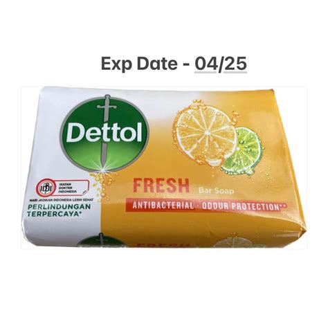 Dettol Bar Soap Dettol Sabun 100g X 3pcs Shopee Malaysia