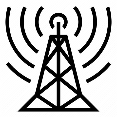 Antenna Signal Tower Wifi Icon Download On Iconfinder