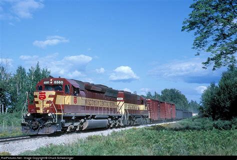 Wc 6560 Wisconsin Central Emd Sd45 At Trout Lake Michigan By Chuck Schwesinger Trout Lake