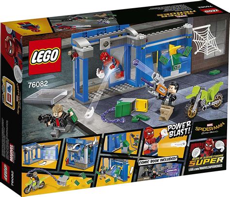 Lego Marvel Super Heroes Atm Heist Battle Set 76082 The Minifigure