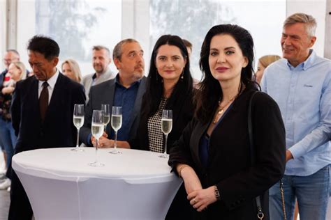 The ceremonial topping out of the Frigo Logistics facility in Nowy Dwór