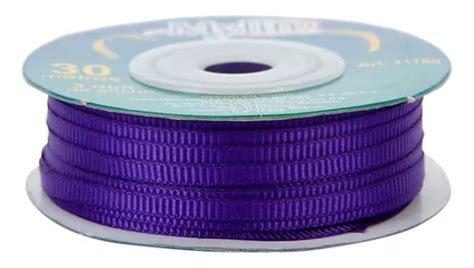 Liston Cinta Popotillo Color Manualidades Mmx M Mylin Pz Morado