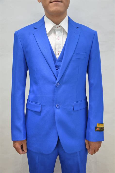 Royal Blue Groomsmen Suits Alberto Nardoni