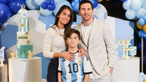 El Impresionante Pastel Con El Que Messi Celebró El Cumpleaños De Su Hijo Thiago Mui Kitchen