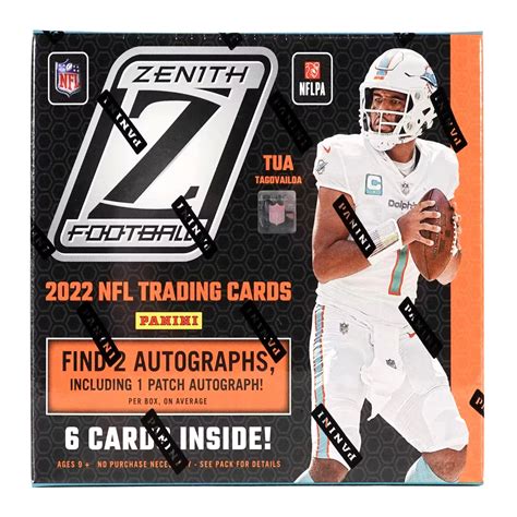 Panini Zenith Football Hobby Box