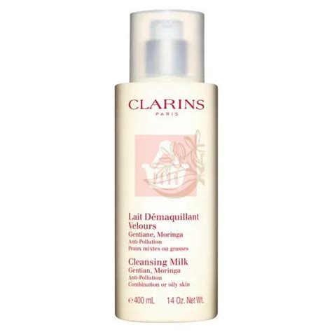 Clarins Cleansing Milk With Gentian Moringa 14 Oz 400 Ml