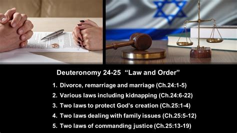 Deuteronomy 24 25 Law And Order Calvary Chapel Fergus Falls YouTube