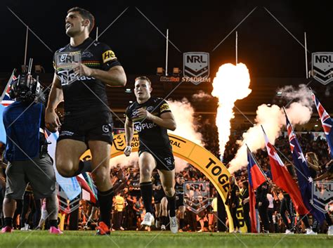 Nrl 2024 Rd03 Penrith Panthers V Brisbane Broncos Runout Nrl Imagery