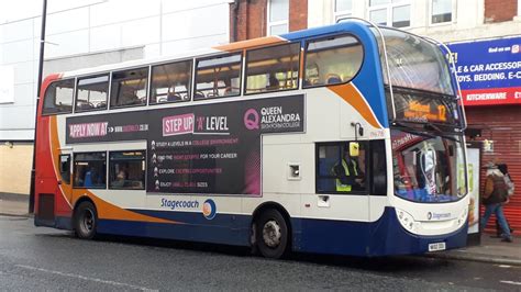 Whiny Voith 12 Stagecoach North East ADL Enviro 400 Trident II 19678