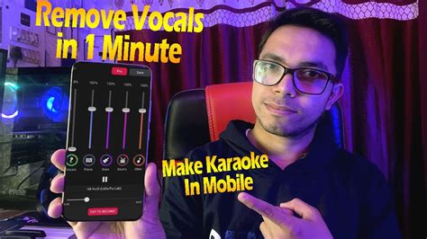 How To Make Karaoke Track Remove Vocals Of Any Song In Mobile For