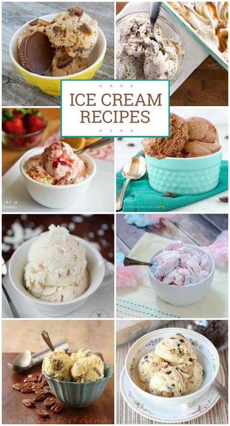 20 Delicious Ice Cream Recipes