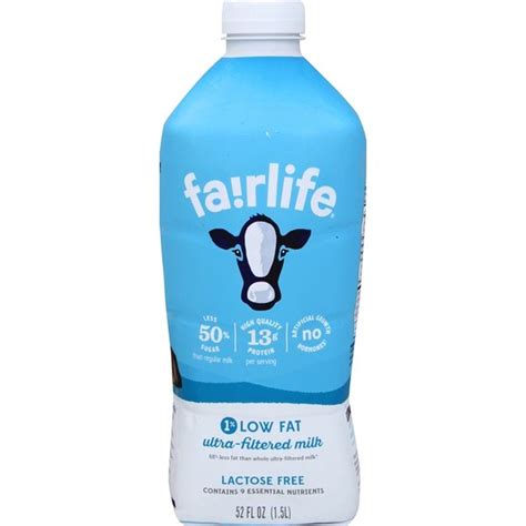 Fairlife Ultra Filtered Milk 1 Low Fat