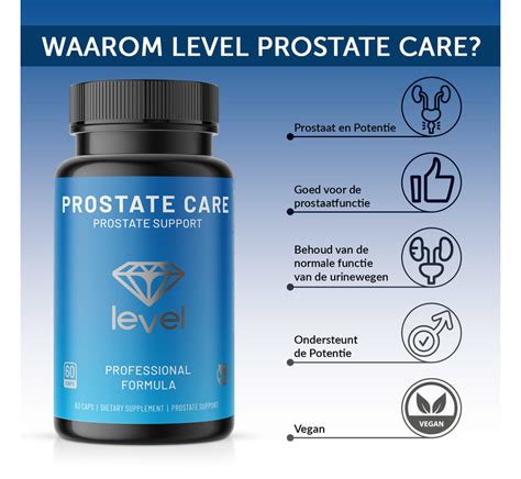 Level Prostate Care 60 Vegan Caps Prostaat And Urinewegen Erectiepillenwinkel