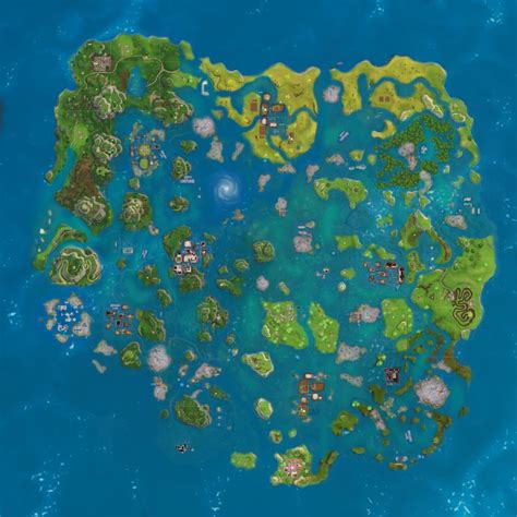 Fortnite Flooded Chapter 1 Map : r/FortNiteBR