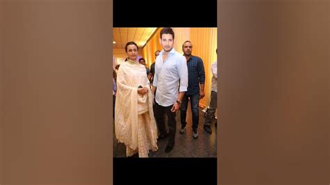 🥰mahesh Babu🥰 With His Wife 💖namrata Shirodkar💖 Viral Videos Shorts Youtube