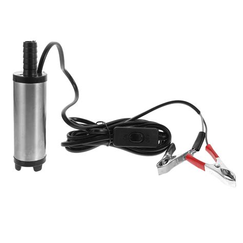 PATKAW 1pc Submersible Diesel Fuel Water Transfer Pump Electric Siphon ...