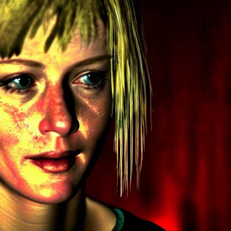 Prompthunt Close Up Portrait Of Heather Mason In Silent Hill On