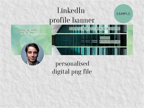 Professional Linkedin Profile Banner For Project Managers Etsy