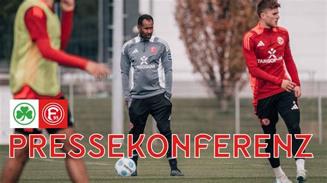 PRESSEKONFERENZ | SpVgg Greuther Fürth vs. Fortuna Düsseldorf | 2024/25