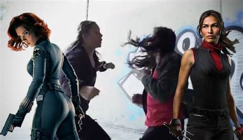 Marvel's Elektra And Black Widow Stunt Doubles Star In Epic Fight Scene